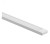 Profil Aluminiowy LED Natynkowy Biały 2m + Klosz Mleczny zestaw