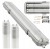 Oprawa Hermetyczna 120cm lampa + 2x Świetlówki LED Wodoszczelna 6000K Zimna