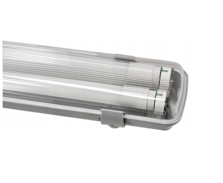 Oprawa Hermetyczna 120cm lampa + 2x Świetlówki LED Wodoszczelna 6000K Zimna