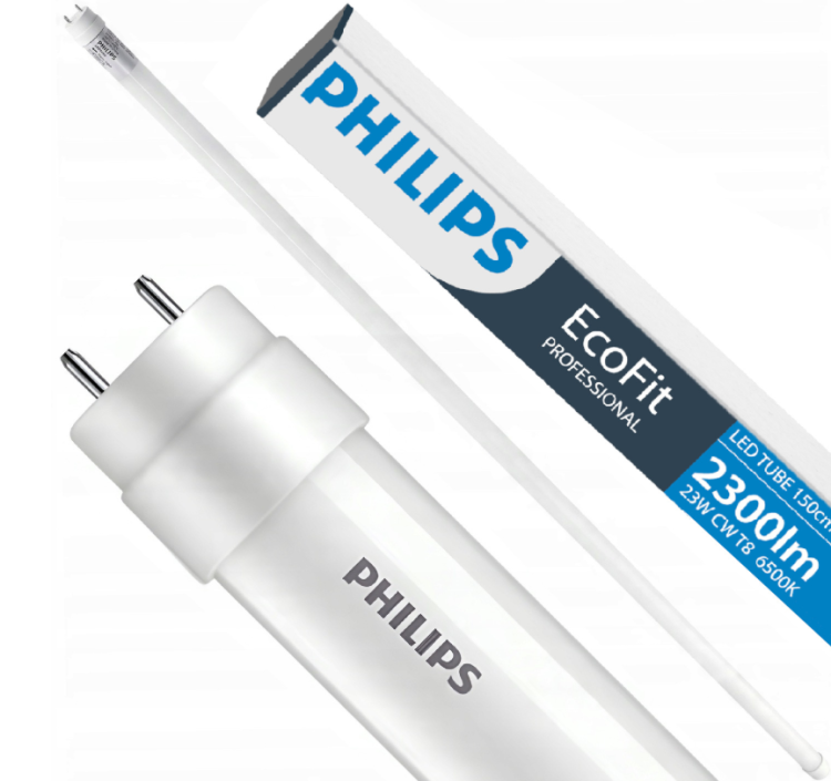 ZESTAW 2x Philips Tuba Świetlówka LED 150cm 23W = 64W 2300lm 6500K 20000h EcoFit