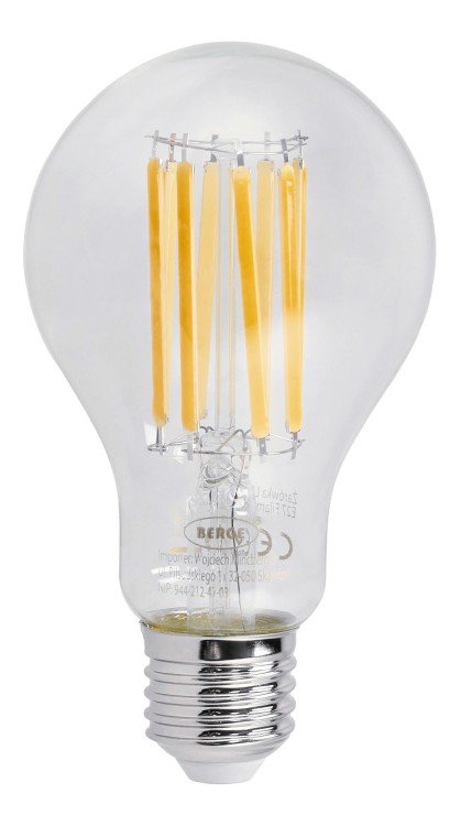 6x Żarówka LED E27 Filament 18W 110lm/W 3000K