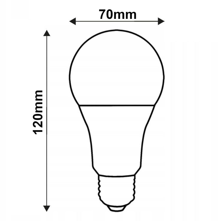 6x Żarówka LED E27 Filament 15W 110lm/W 3000K