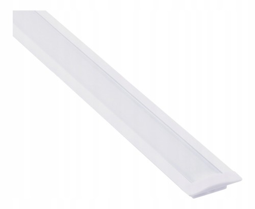 Profil LED Wpuszczany 1m Aluminiowy Podtynkowy Biały Do Taśmy LED Zestaw