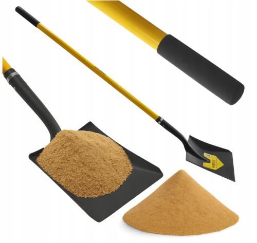 Zestaw Łopat Łopata Piaskowa Sztychówka Do Kopania 150cm Solidna Długa 2x