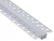 5x Profil LED Do Regips Aluminiowy Płyt Gipsowych Wpuszczany 3m Anodowany