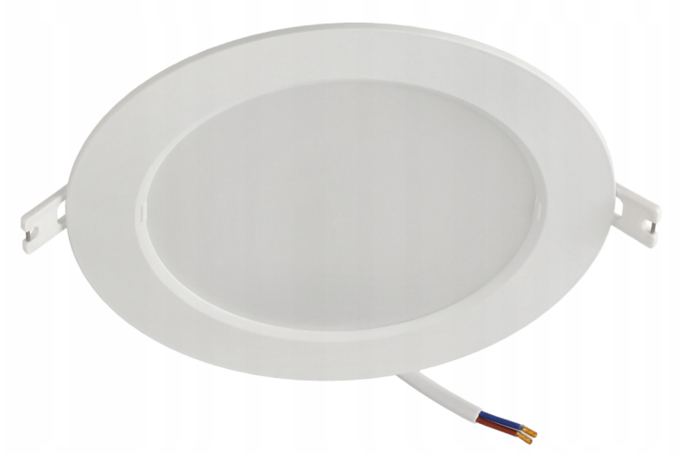 Panel Plafon Sufitowy LED Podtynkowy Wpuszczany Okrągły 12W 1200lm Biały