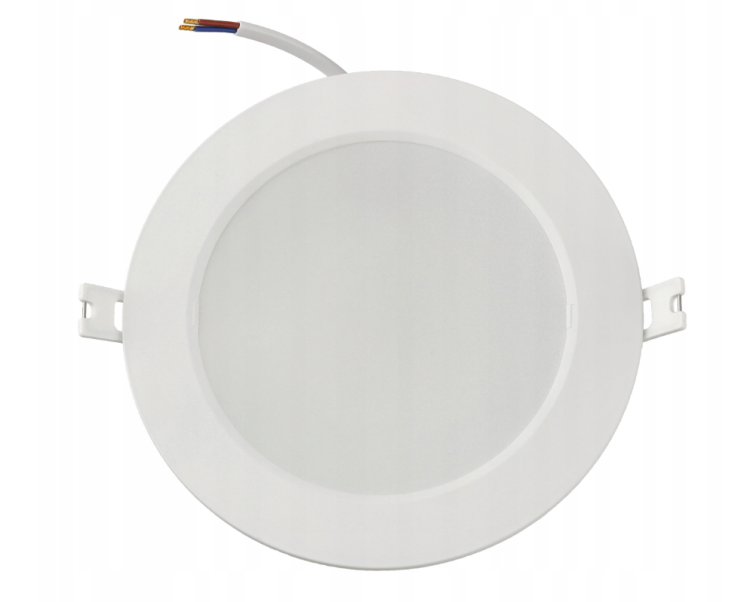 Panel Plafon Sufitowy LED Podtynkowy Wpuszczany Okrągły 12W 1200lm Biały