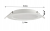 Panel Plafon Sufitowy LED Podtynkowy Wpuszczany Okrągły 12W 1200lm Biały