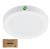 Plafon LED Lampa Sufitowa Natynkowa 18W 1980lm 4000K Biała Okrąg