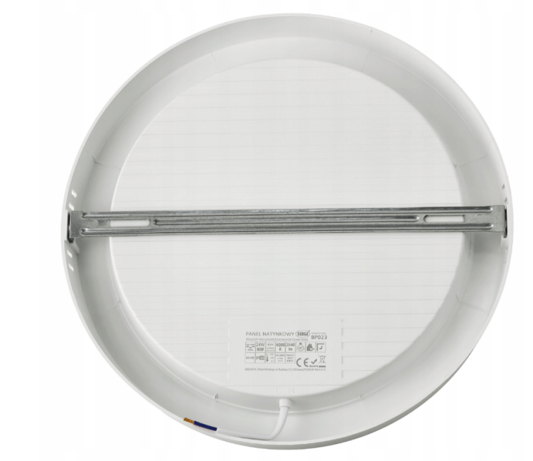 Plafon LED Lampa Sufitowa Natynkowa 18W 1980lm 4000K Biała Okrąg