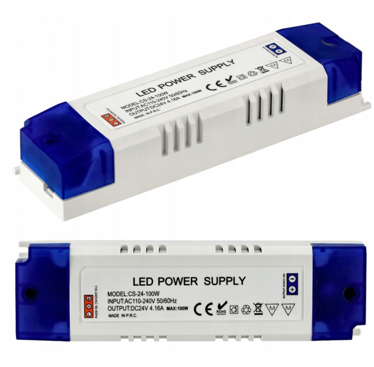 Zasilacz LED meblowy 24V - 100W - 4,2A - IP20