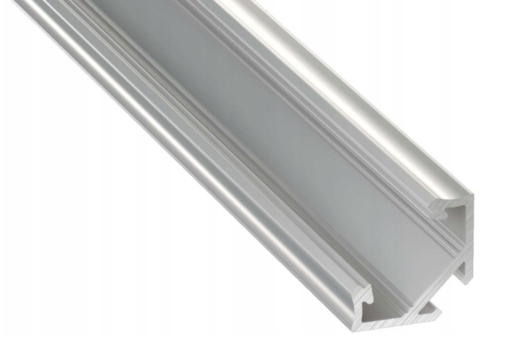 5x Profil LED Surowy Rogowy Narożny 3m 300cm Nawierzchniowy Premium B Lumines