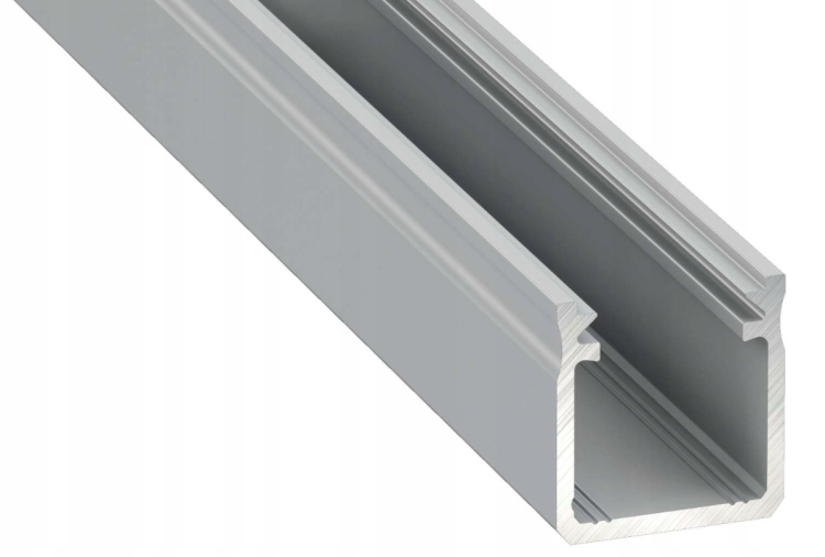 5x Profil LED Srebrny Natynkowy 3m 300cm Powierzchniowy Głęboki Typ Y Lumines