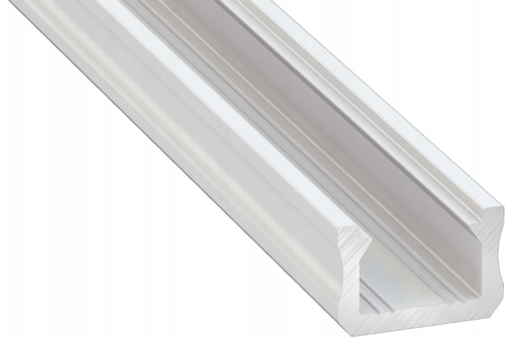 5x Profil LED Biały Anodowany 3m 300cm Natynkowy Premium Typ X Lumines