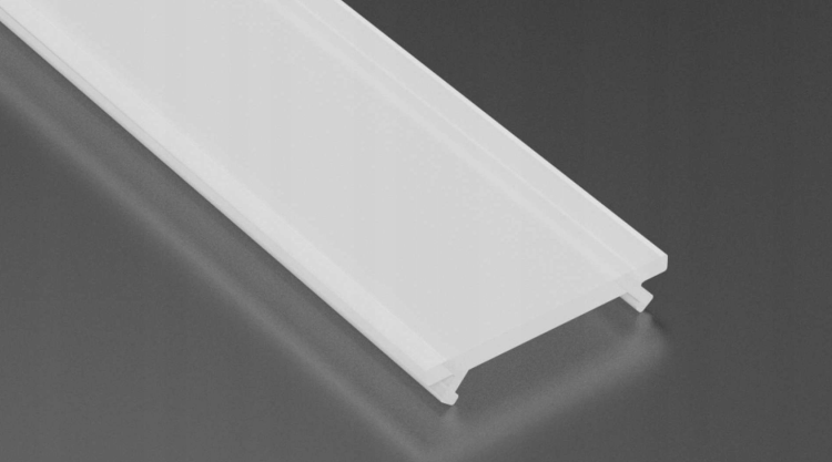 5x Klosz Mleczny Do Profili 3m A, B, C, D, G, H, Y, Z, W, J Lumines Osłonka