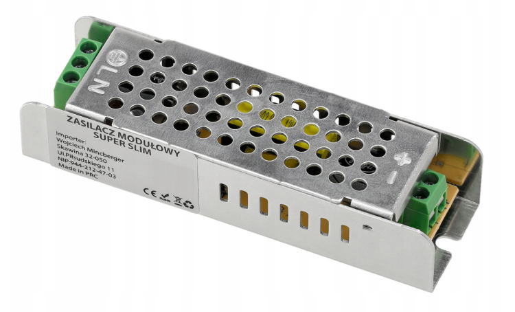 Zestaw Taśma LED SMD 24W 5m 1500LM LEKKIE JASNE ŚWIATŁO ZASILACZ ŚCIEMNIACZ