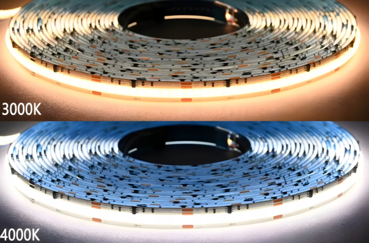 Taśma LED Cyfrowa COB 24V 5m 65W 4000K 1170lm Digital Efekt Płynącej Wody