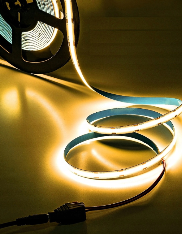 Zestaw Taśma LED Neon COB 12V 10m 4000K NEUTRALNA ZASILACZ 120W STEROWNIK