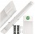 Lampa LED warsztatowa 150cm - 230V - 50W - IP20 - barwa neutralna