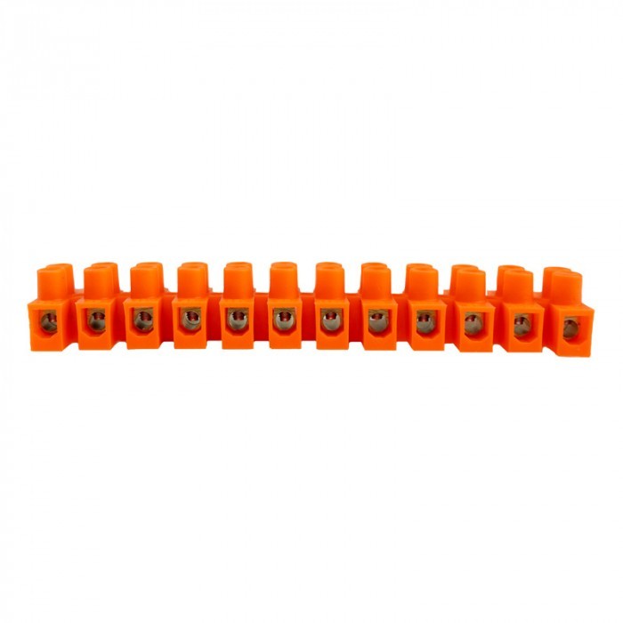 Marka: Ecolight Stan: Nowy EcoLight Złączka Kablowa Zaciskowa Listwa Kostka 12-Torowa 16 mm 1 szt