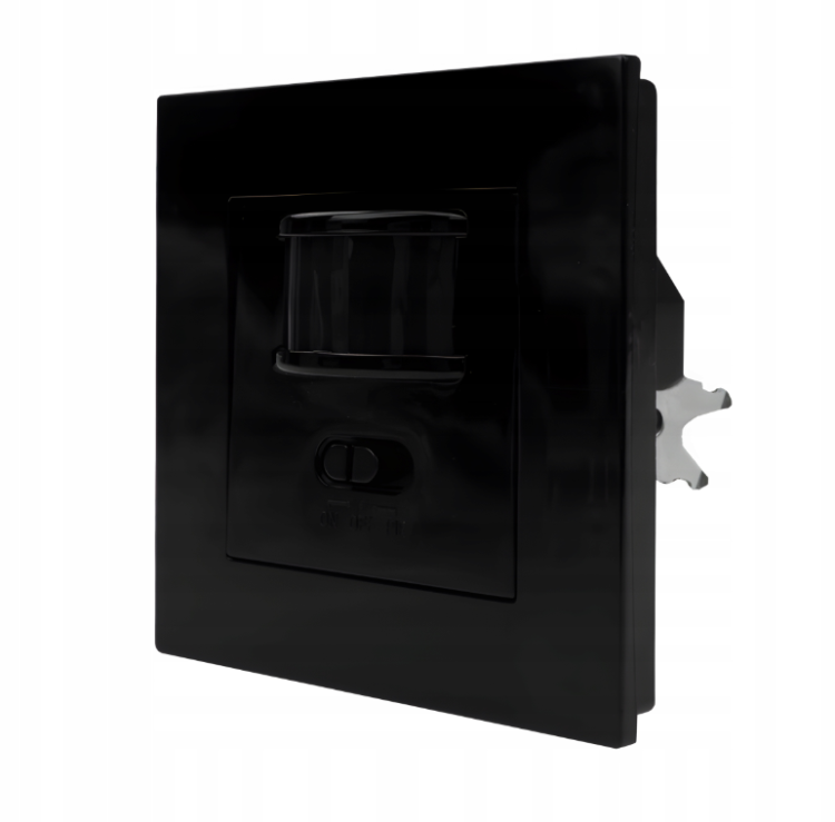 CZUJNIK RUCHU PIR CZUJKA REGULOWANA MONTAŻOWA LED IP20 MAX 400W