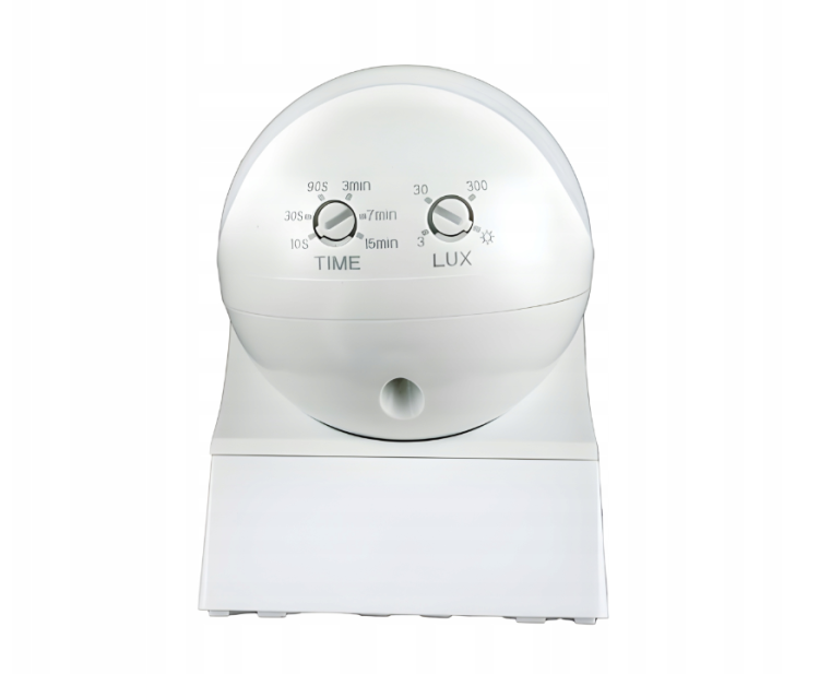 CZUJNIK RUCHU PIR REGULOWANY SENSOR NA PODCZERWIEŃ LED