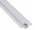 Profil LED Aluminiowy Do Płyt GK Gipsowych 3m Wpuszczany Regips Anodowany