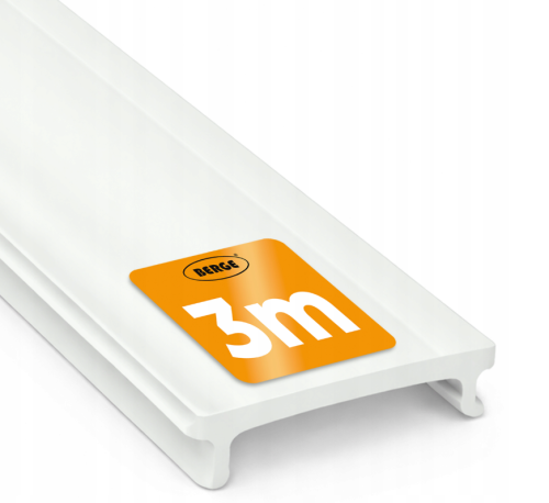 Klosz Do Profil LED GK Regips Gips Mleczny 3m 2m 1m Maskownica PC Osłonka