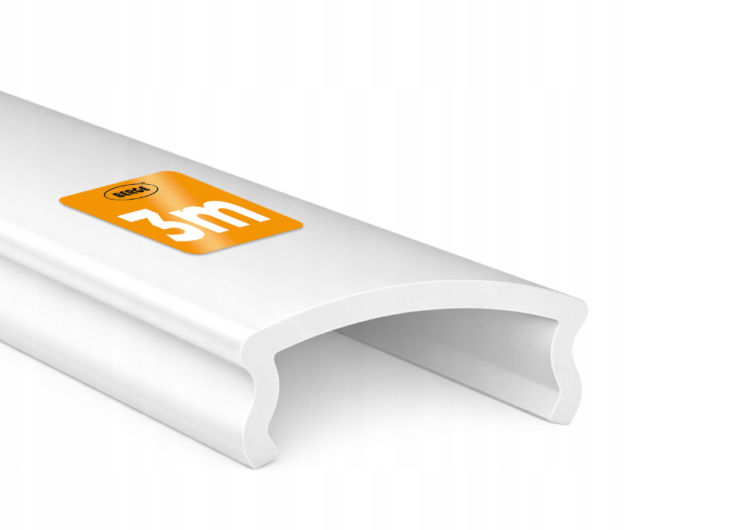 Klosz Do Profil LED GK Regips Gips Mleczny 3m 2m 1m Maskownica PC Osłonka