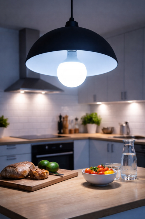 Żarówka E27 25W 2250lm 6500K Wielka Kula Mocne Światło Zimne GLOBE G120