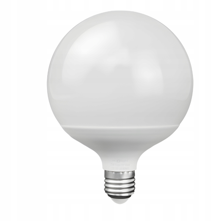 Żarówka E27 25W 2250lm 6500K Wielka Kula Mocne Światło Zimne GLOBE G120