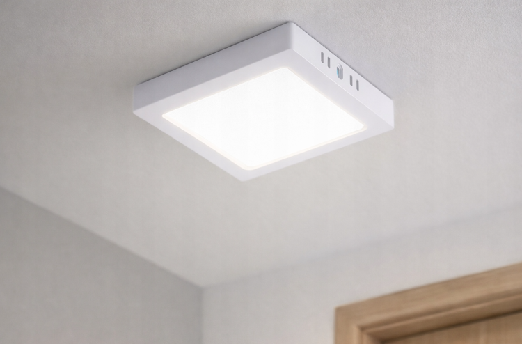 Plafon Lampa Sufitowa LED 12W 1200lm Natynkowa Oprawa Kwadratowa 4000K