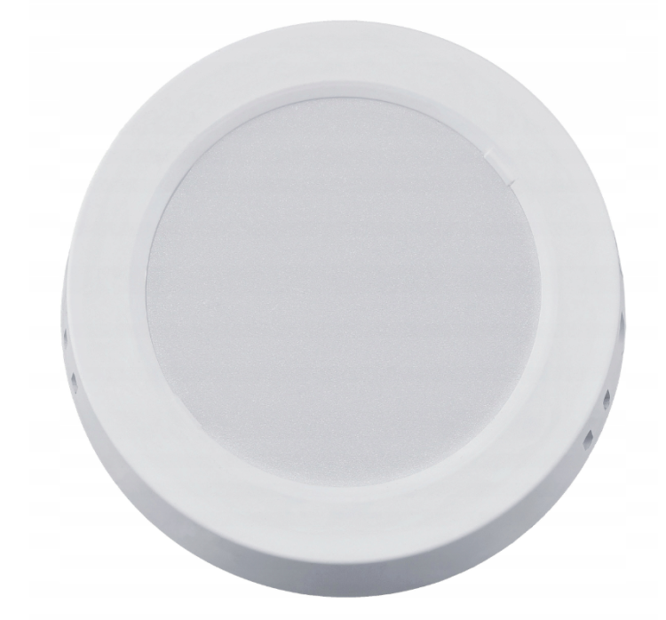 Lampa Sufitowa LED Plafon Natynkowy Okrągły 6W 4000K 660lm Biała Neutralna