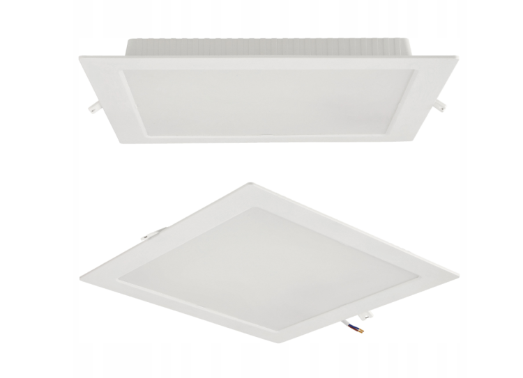 Lampa Podtynkowa LED Wpuszczana Plafon Sufitowy 24W 2640lm 4000K Biały