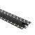 PROFIL LED ALUMINIOWY DO PŁYT GK GIPSOWYCH 2M CZARNY REGIPS DO TAŚMY LED