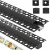 PROFIL LED ALUMINIOWY DO PŁYT GK GIPSOWYCH 2M CZARNY REGIPS DO TAŚMY LED