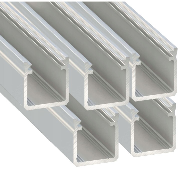 5x Profil LED Surowy Natynkowy 3m 300cm Powierzchniowy Głęboki Typ Y Lumines