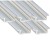 5x Profil LED Surowy 3m 300cm Wpuszczany Aluminiowy Typ Z LUMINES