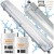 ZESTAW Lampa LED Oprawa Hermetyczna 60cm 18W 2880lm 4000K Do Garażu Z Blachą