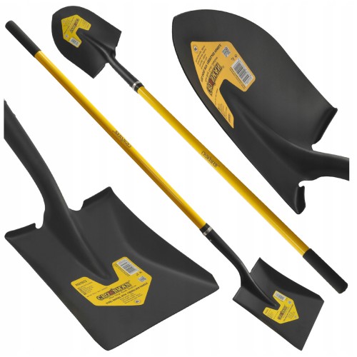 Zestaw Łopat Łopata Piaskowa Sztychówka Do Kopania 150cm Solidna Długa 2x