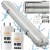 ZESTAW Oprawa Hermetyczna Lampa LED 60cm 18W 2880lm 4000K +2x Świetlówka do Garażu