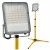ZESTAW Halogen LED Budowlany Naświetlacz 100W Reflektor 9000lm Soczewkowy + Statyw
