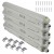 4x Oprawa Hermetyczna PILA 60cm 18W 4000K 2000lm IP65