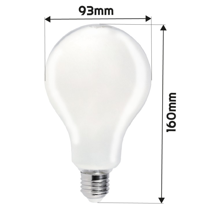 6x Żarówka LED E27 PHILIPS 23W = 200W 3452lm Barwa 6500k Premium Zestaw A95