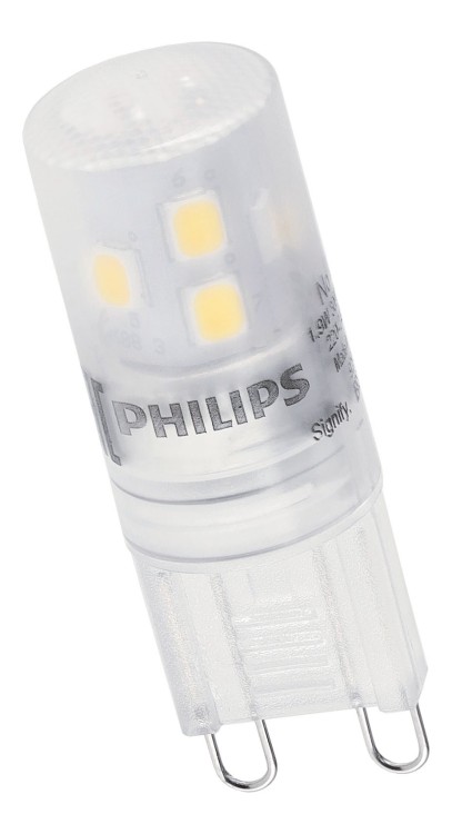 10x Żarówka LED G9 PHILIPS 1,9W 25W 220lm Barwa Ciepła 3000k Zestaw Żarówek