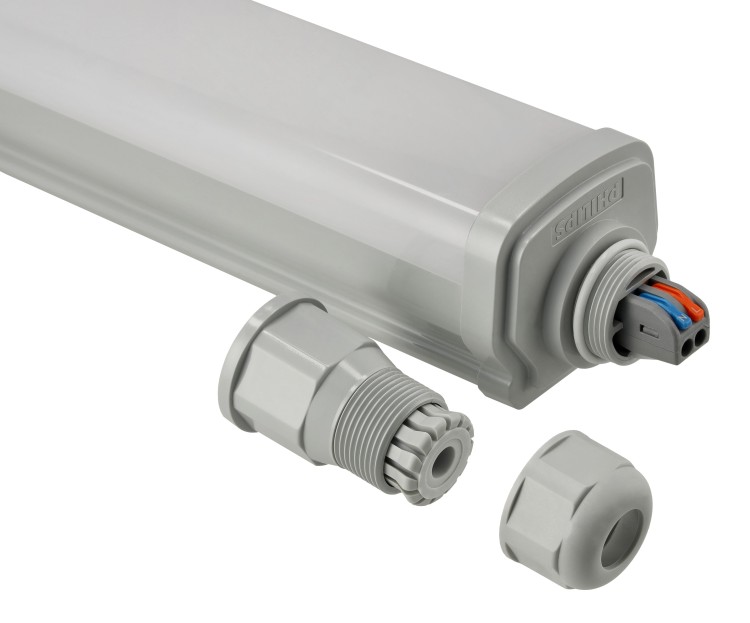 2x Oprawa Hermetyczna 60cm 15W 4000K 1800lm