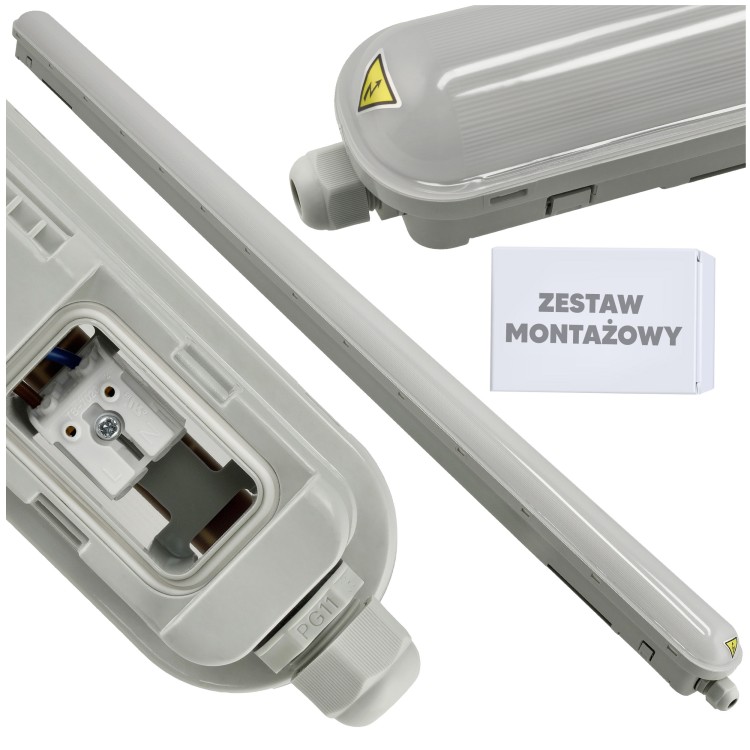6x Oprawa Hermetyczna PILA 120cm 36W 4000K 4000lm