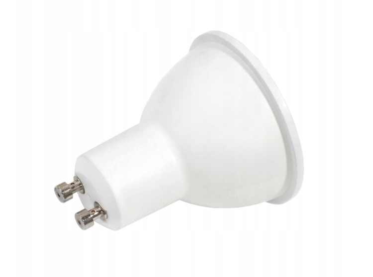 Żarówka LED GU10 8W WW Barwa Ciepła 3000K 720lm Energooszczędna SMD 2835