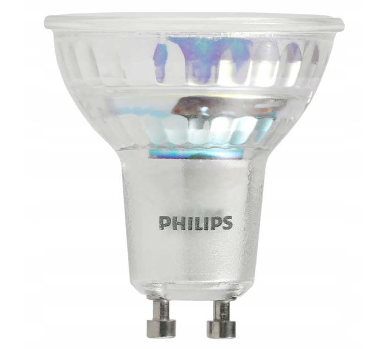 Philips Żarówka GU10 5x 4,9W = 50W 550lm 112lm/W 4000K EyeComfort 15 000h