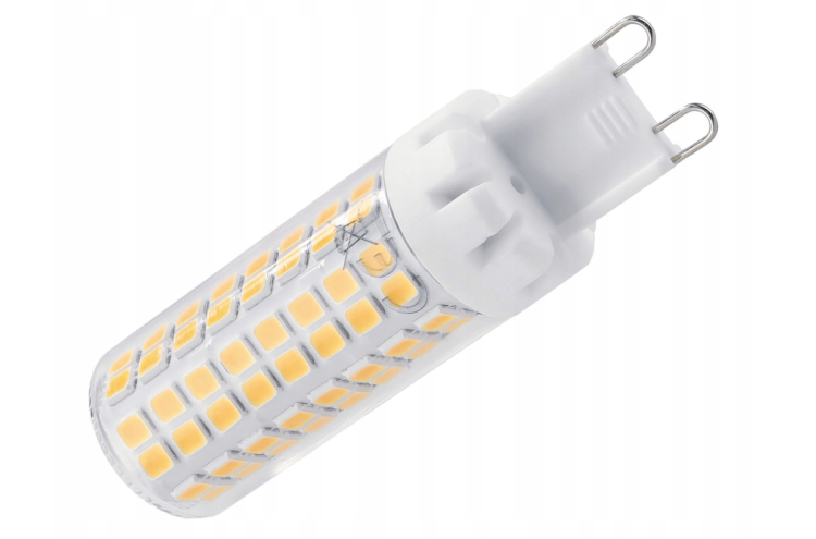6x Żarówka LED G9 7W 950lm Barwa Neutralna 4500K Dzienna Do Lamp Sufitowych